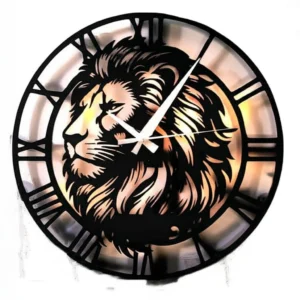 Majestic Lion Wall Clock