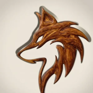 IMG-20250816-WA0024 Tribal Wolf Wall Hanging