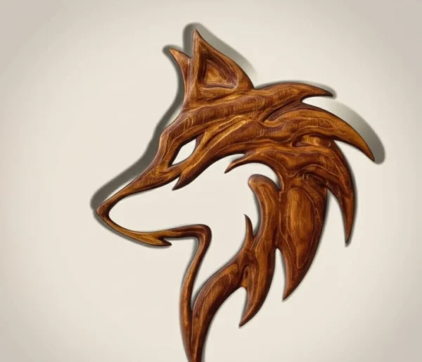 IMG-20250816-WA0024 Tribal Wolf Wall Hanging